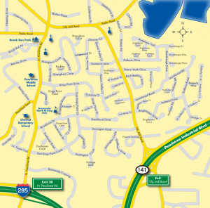 Dunwoody North Map