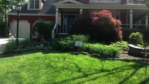 April East 2012,  Briers North: A curved border of stone provides a pleasing transition between your lawn and shrubbery.